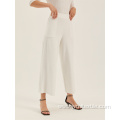 Comfortable Full Length Woman Knit Pants